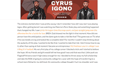 Desktop Screenshot of cyrusigono.com